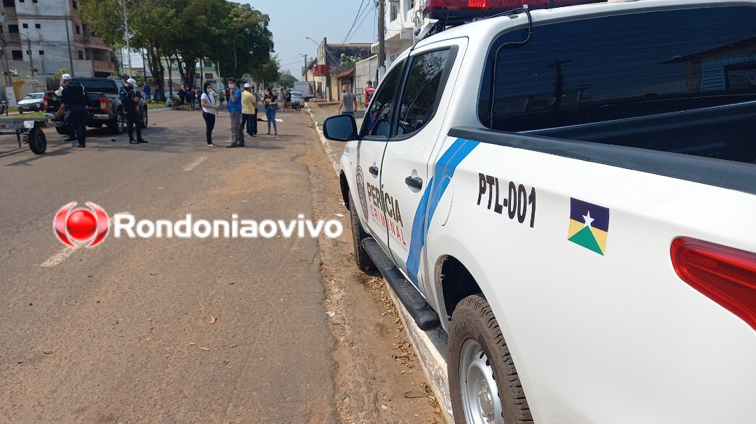 TRÁGICO: Idoso morre atropelado por caminhonete em Porto Velho; vídeo
