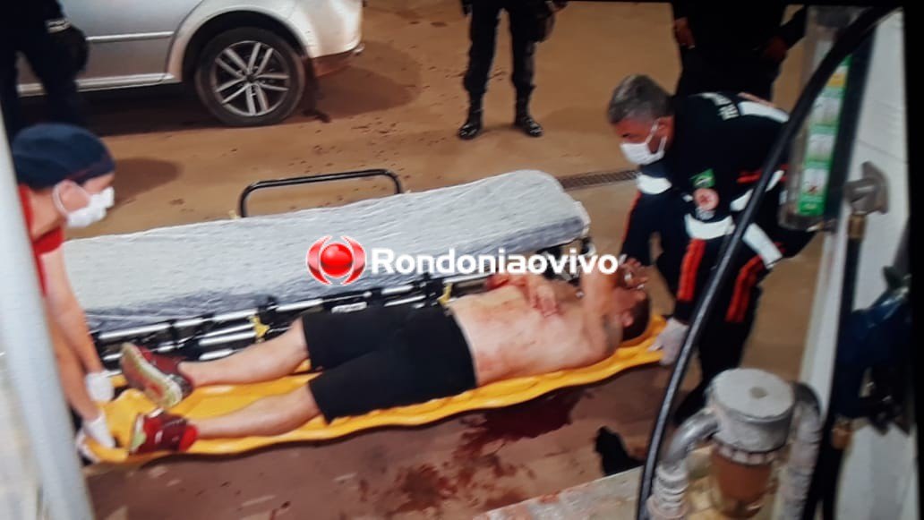 CRIVADO: Motorista é alvejado a tiros dentro de carro e pede ajuda em posto de combustíveis