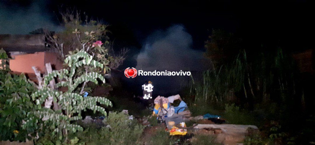 SINISTRO: Residência é totalmente consumida pelo fogo em Porto Velho 