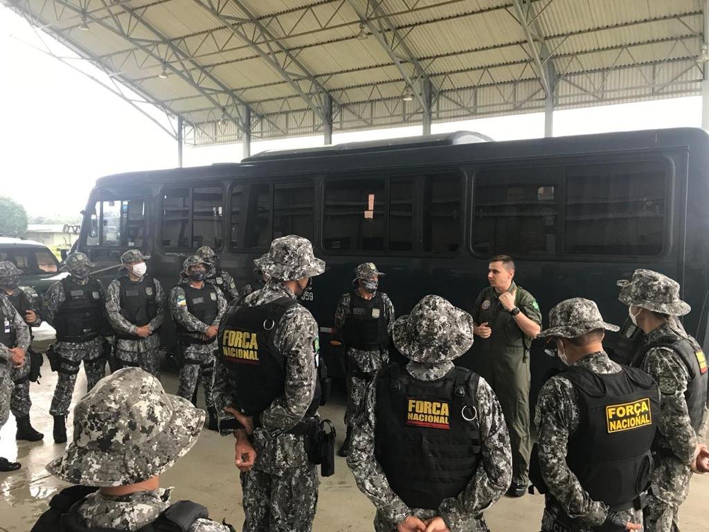 VERDE BRASIL: Integrantes da Força Nacional recebem treinamento em Porto Velho