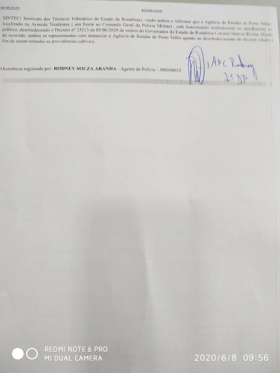 PANDEMIA: Secretário da Sefin descumpre decreto do Governador de combate a Covid-19