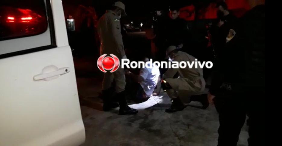 EMBRIAGUEZ: Motorista de Hilux tenta fugir da PM, atropela ciclista e bate em árvore