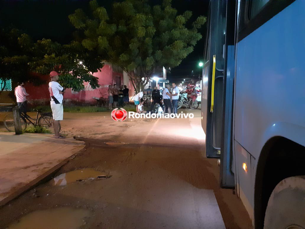 GRAVE: Portador de necessidades especiais é atropelado por ônibus em Porto Velho