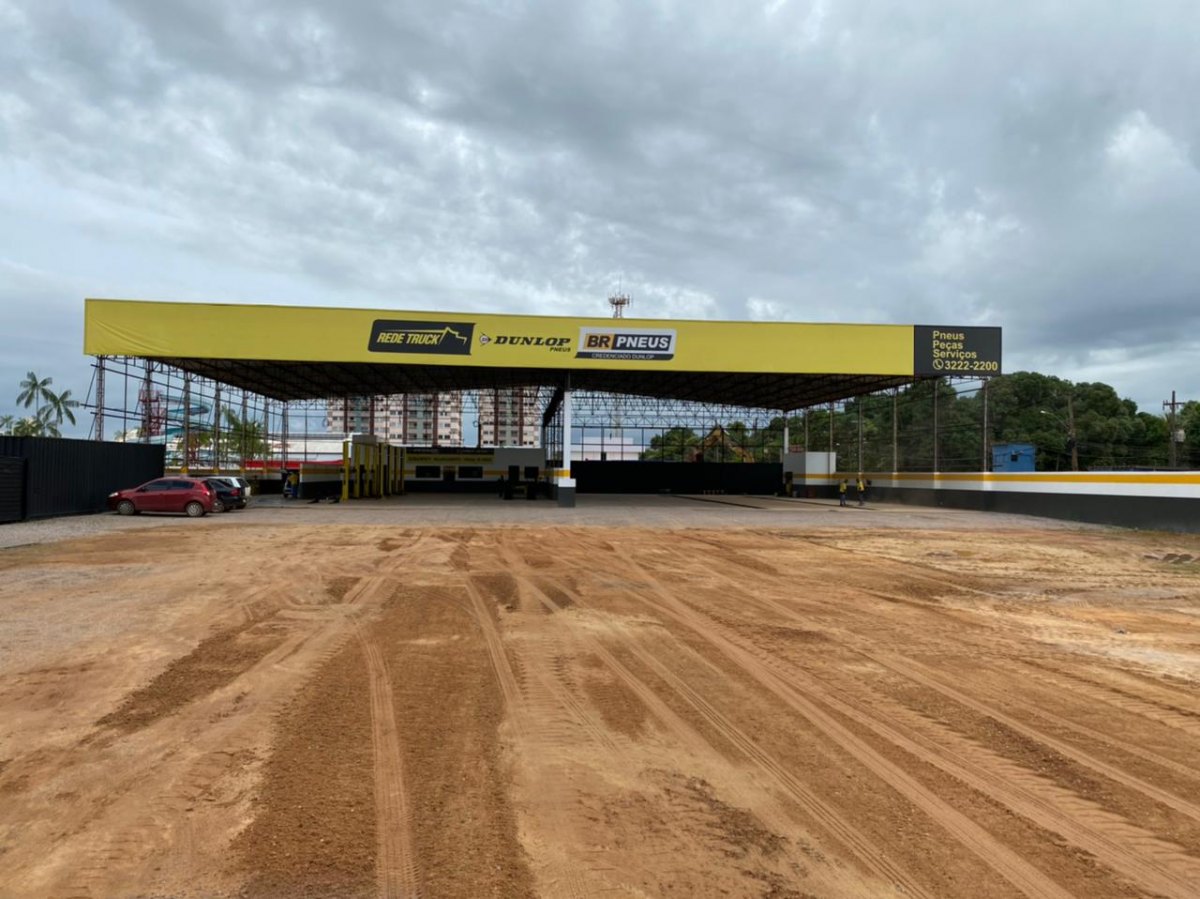 Dunlop inaugura unidade da Rede Truck em parceria com a BR Pneus