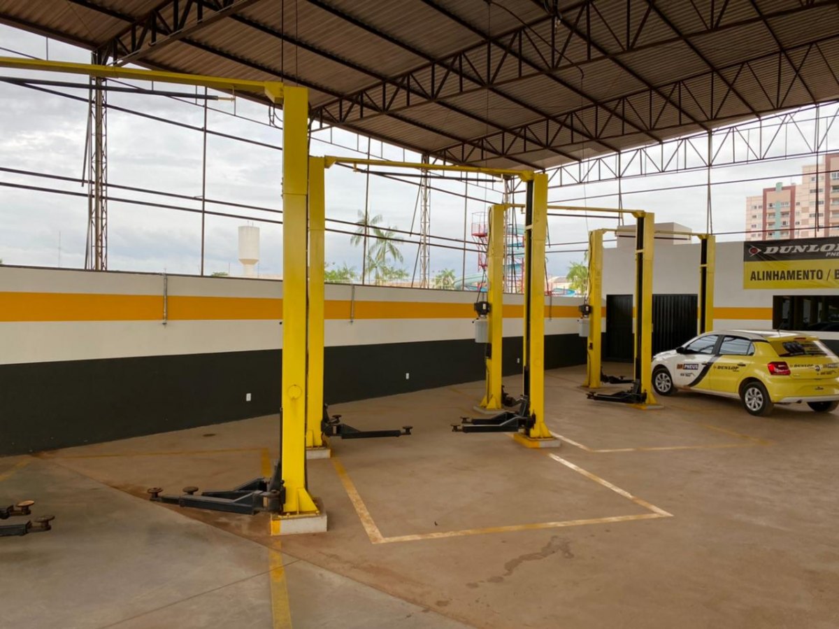 Dunlop inaugura unidade da Rede Truck em parceria com a BR Pneus