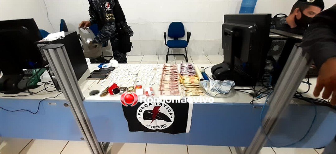 'QUADRILHA DO PÓ': Ação da PM prende 11 pessoas acusadas de tráfico de drogas em residência