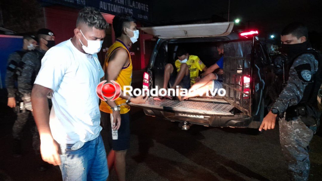 'QUADRILHA DO PÓ': Ação da PM prende 11 pessoas acusadas de tráfico de drogas em residência
