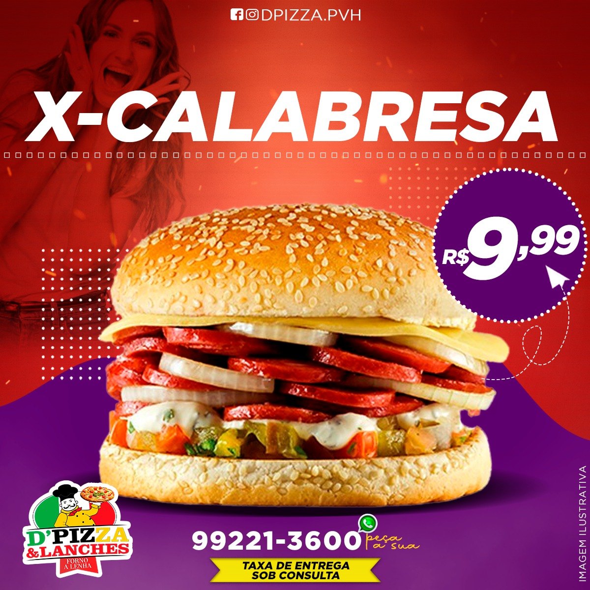 Confira e aproveite as promoções da D’Pizza forno a lenha