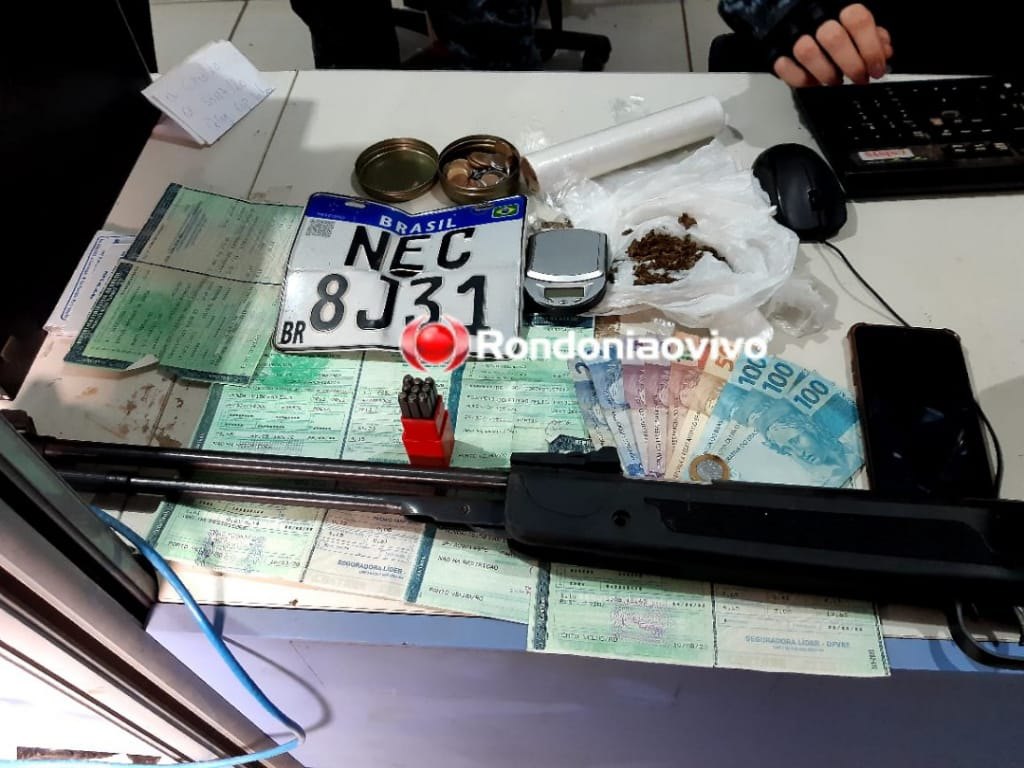 ORGULHO DO MADEIRA: PM localiza desmanche de motos roubadas e prende criminoso 