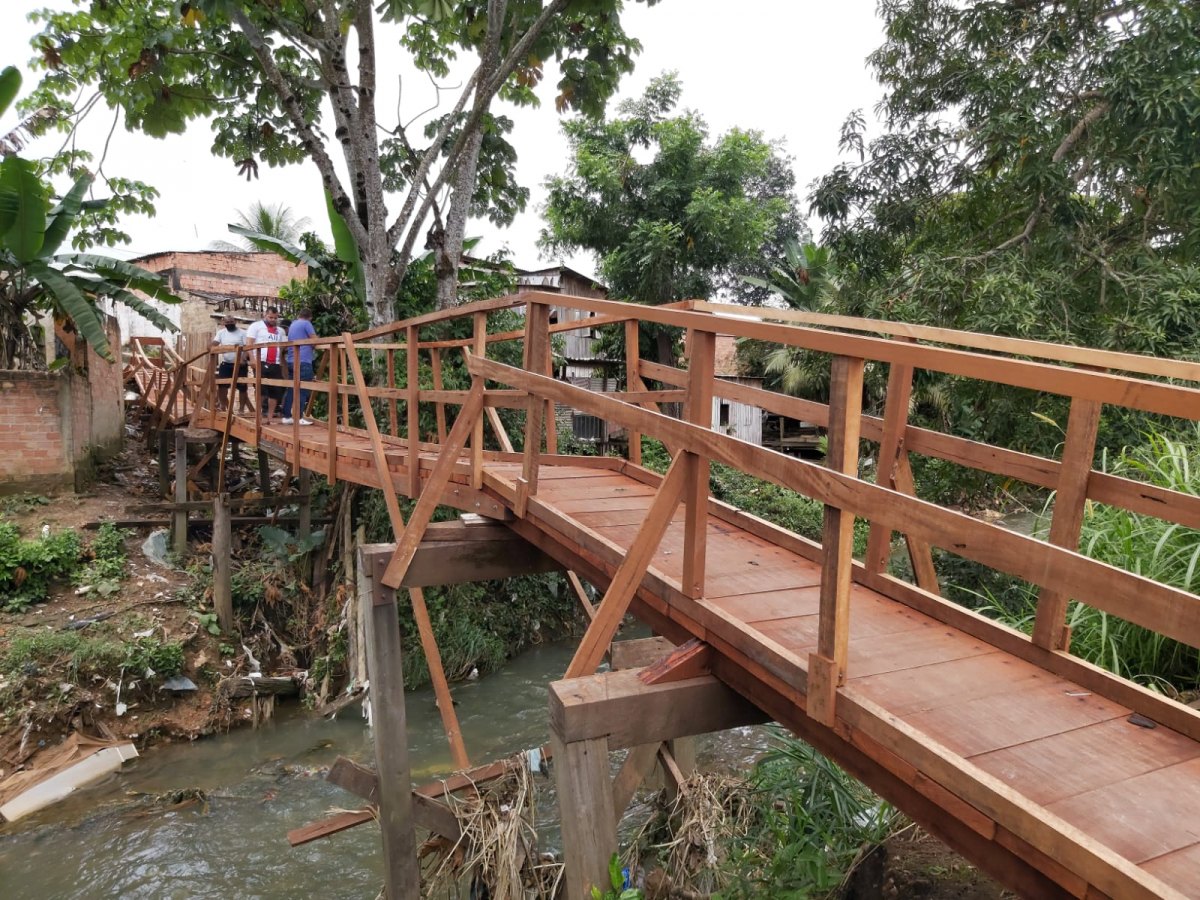 DO PRÓPRIO BOLSO: Vereador Edevaldo Neves doa salário para construir ponte no Bairro Costa e Silva