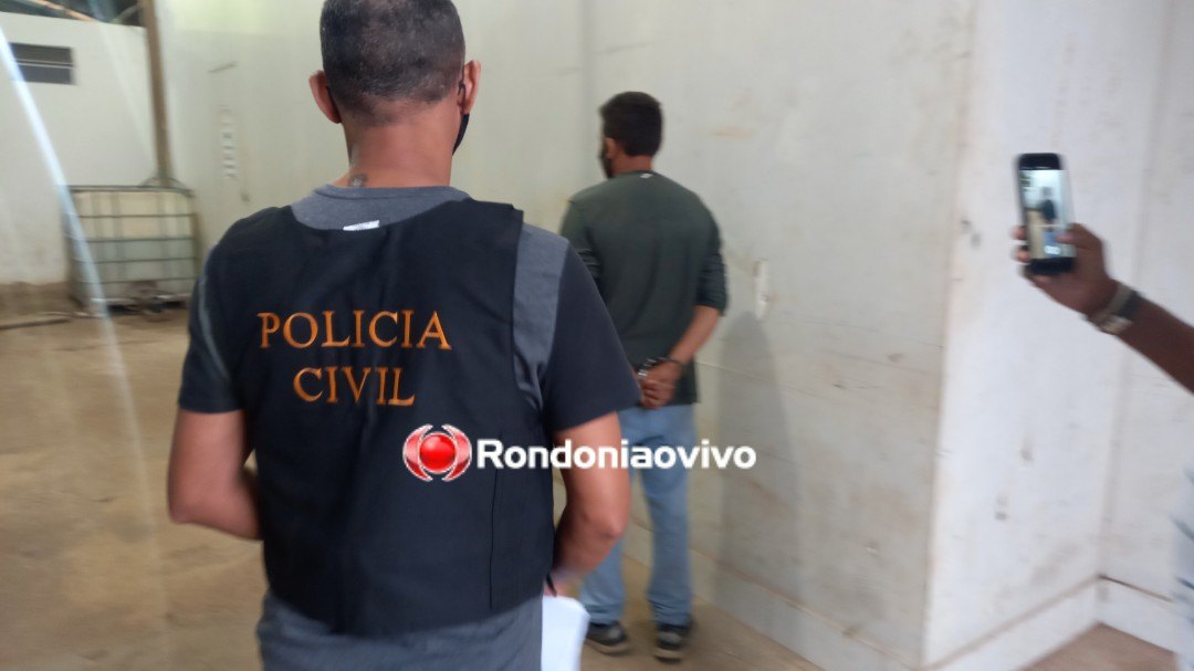 NO TRABALHO: Polícia Civil prende homem acusado de estuprar duas crianças