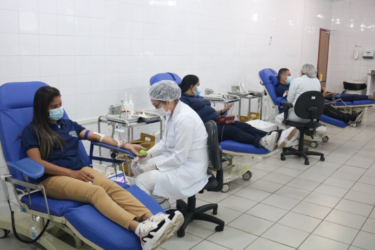 JUNHO VERMELHO: Equipe de Alex Silva realiza mais uma mobilização de doação de sangue 