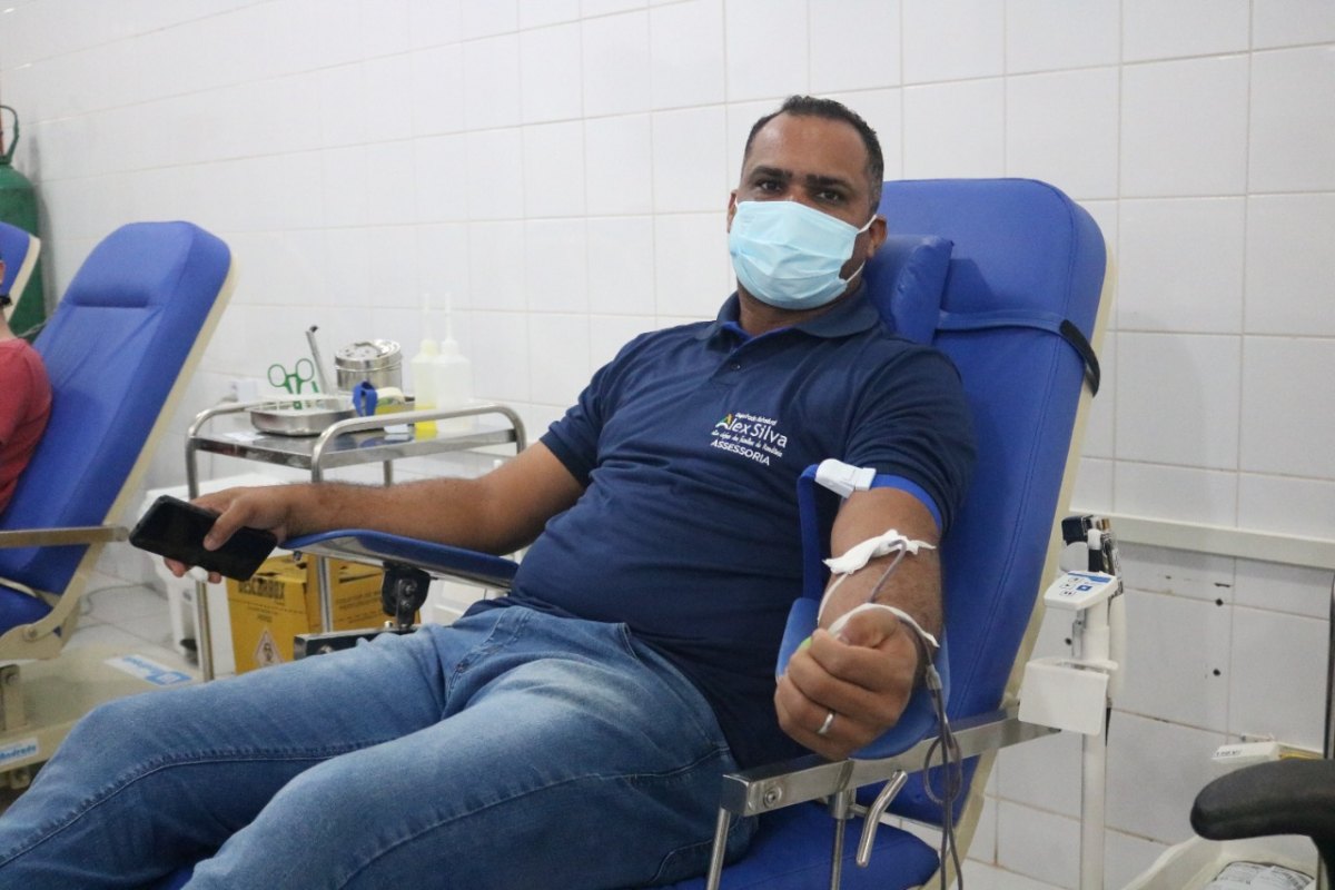 JUNHO VERMELHO: Equipe de Alex Silva realiza mais uma mobilização de doação de sangue 