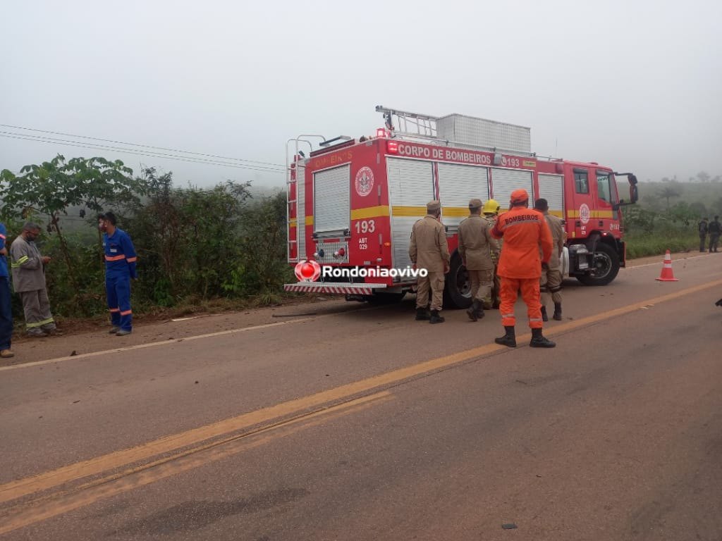 VÍDEO: Acidente envolvendo viatura da Força Nacional acaba em morte na BR-364