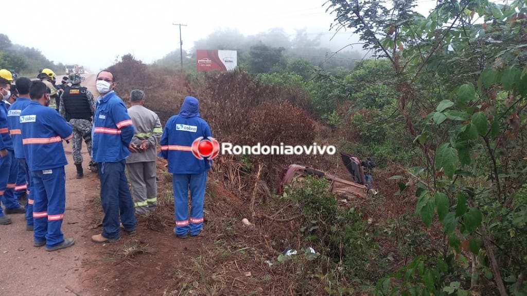 VÍDEO: Acidente envolvendo viatura da Força Nacional acaba em morte na BR-364