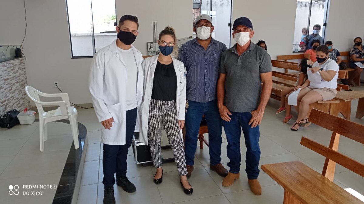 DEPUTADA: Cassia Leva multirão do projeto visão social para Vale Do Paraíso