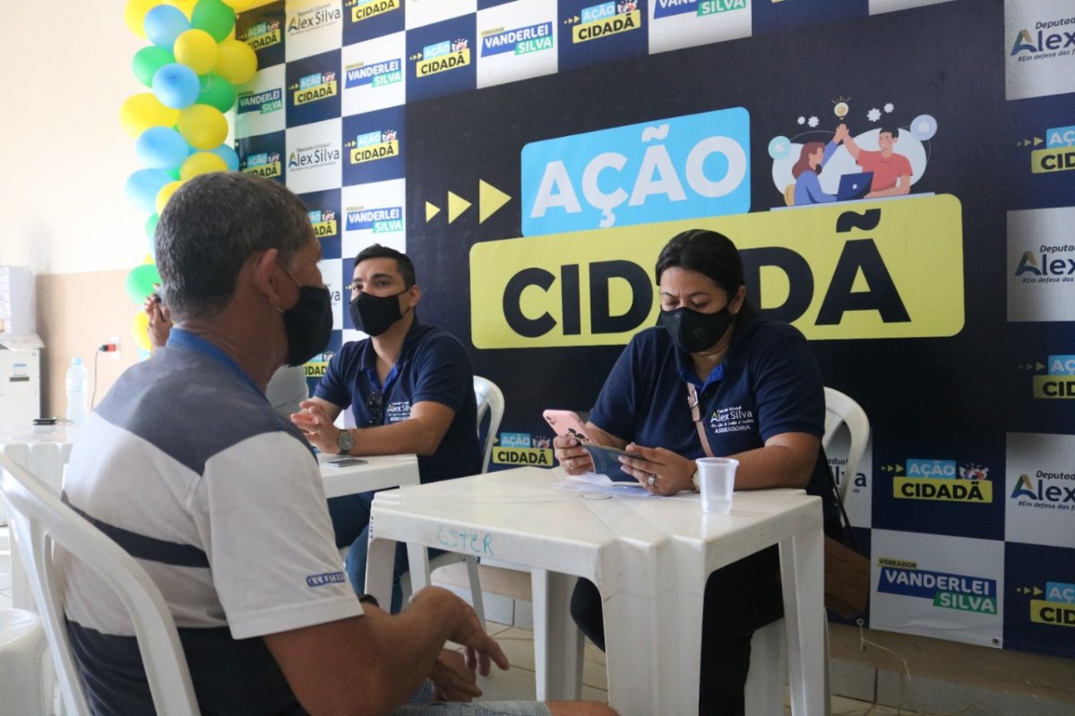 'AÇÃO CIDADÃ': Deputado Alex Silva promove ação para os moradores do bairro aponiã