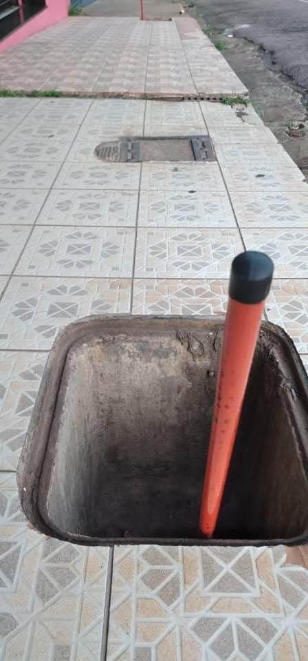 PORTO VELHO: Tampas de bueiros desaparecem colocando em risco a população