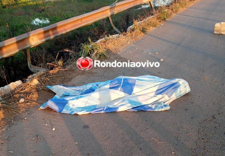 TRAGÉDIA: Passageiro morre após caminhão descontrolado bater e destruir poste na BR-364