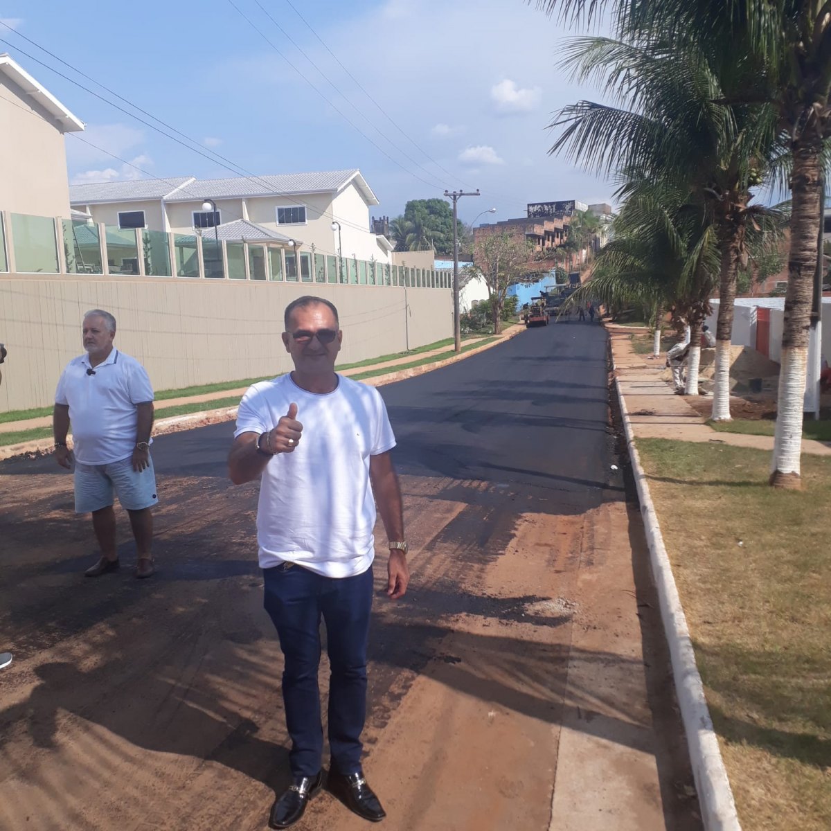 VEREADOR: Rua Jamari no bairro pedrinha recebe asfaltamento após pedido de Paulo Tico