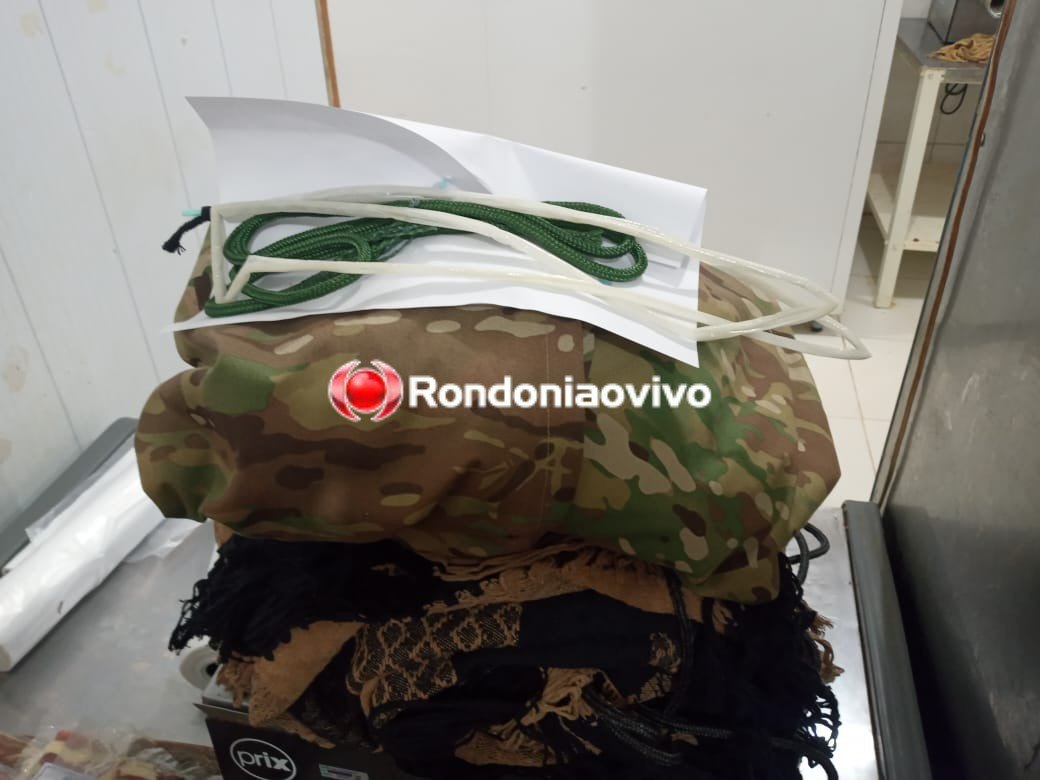 OPERAÇÃO HÓRUS: Grávida é presa com 16 quilos de cocaína engomada em redes