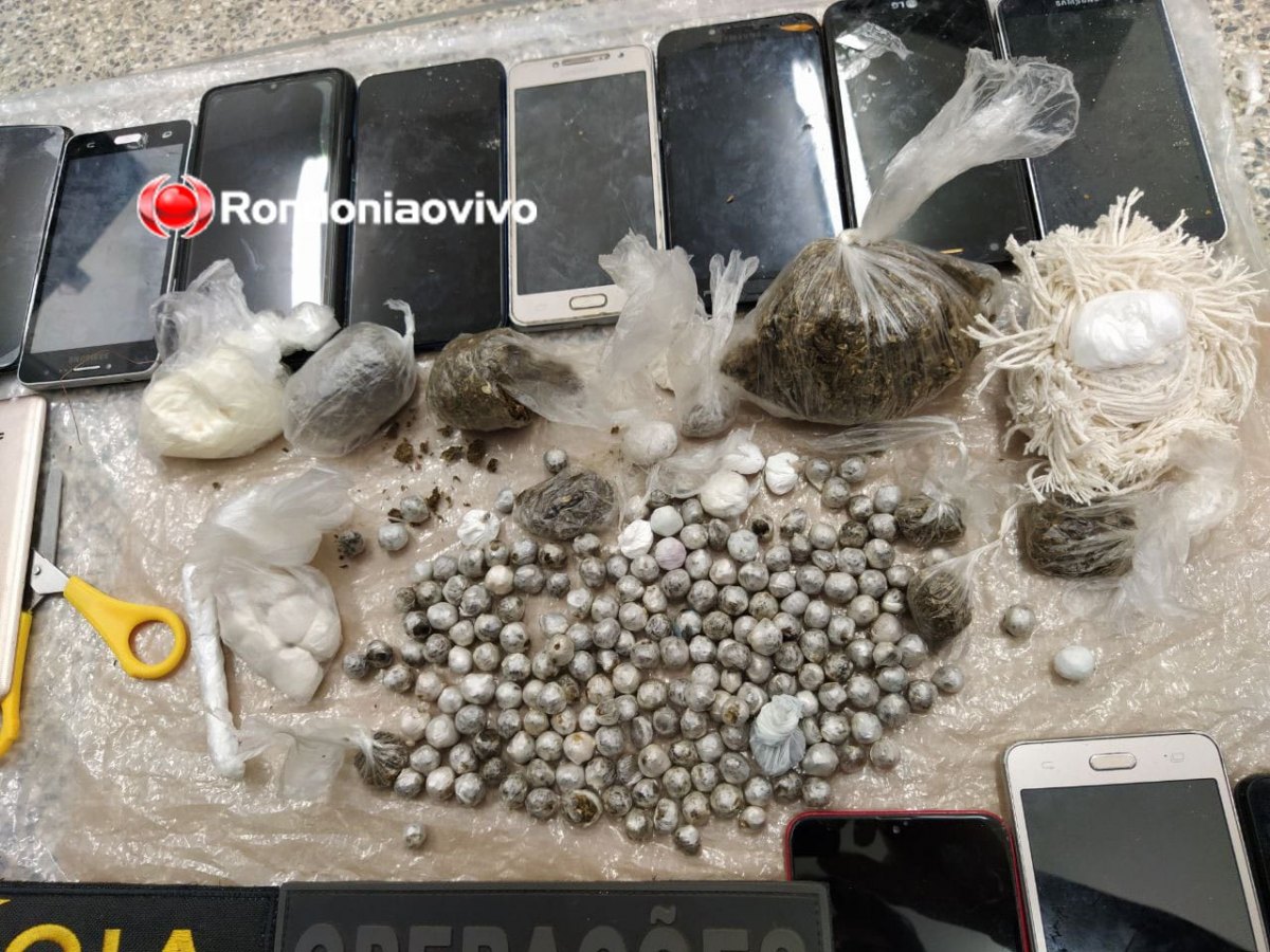 ORGANIZAÇÃO CRIMINOSA: Polícia Civil e Sejus fazem operação em presídios contra o tráfico de drogas