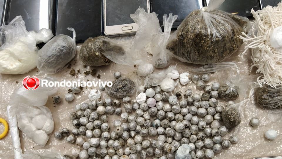 ORGANIZAÇÃO CRIMINOSA: Polícia Civil e Sejus fazem operação em presídios contra o tráfico de drogas