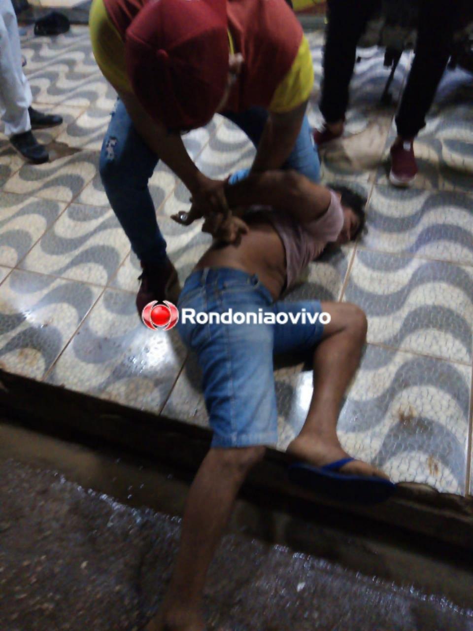 LEVOU SURRA: Vídeo mostra ladrão sendo desarmado por funcionário de panificadora