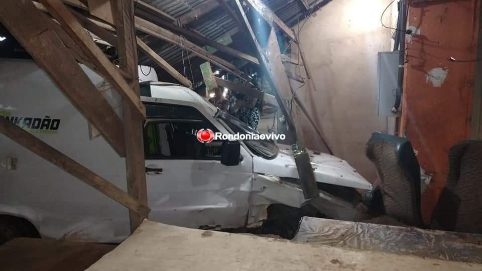 INVADIU: Motorista é preso por embriaguez após causar acidente e destruir frutaria