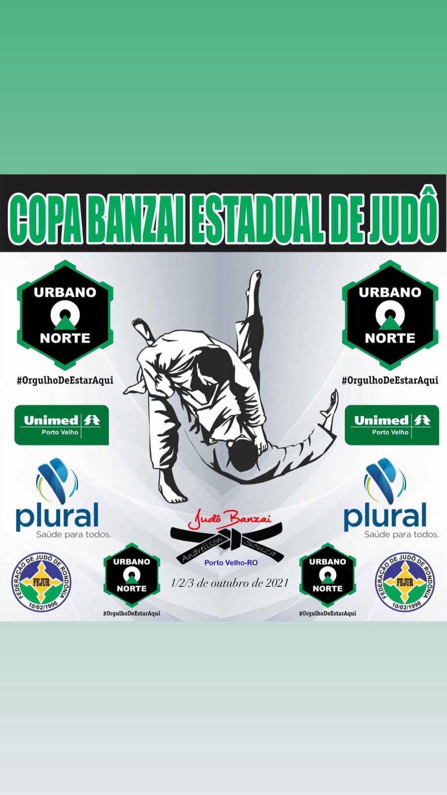 ESPORTE: Estadual de Judô acontece neste final de semana em Porto Velho