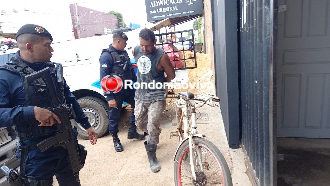 CAIU: Homem é preso após furtar  pistola de vigilante em caminhão na capital