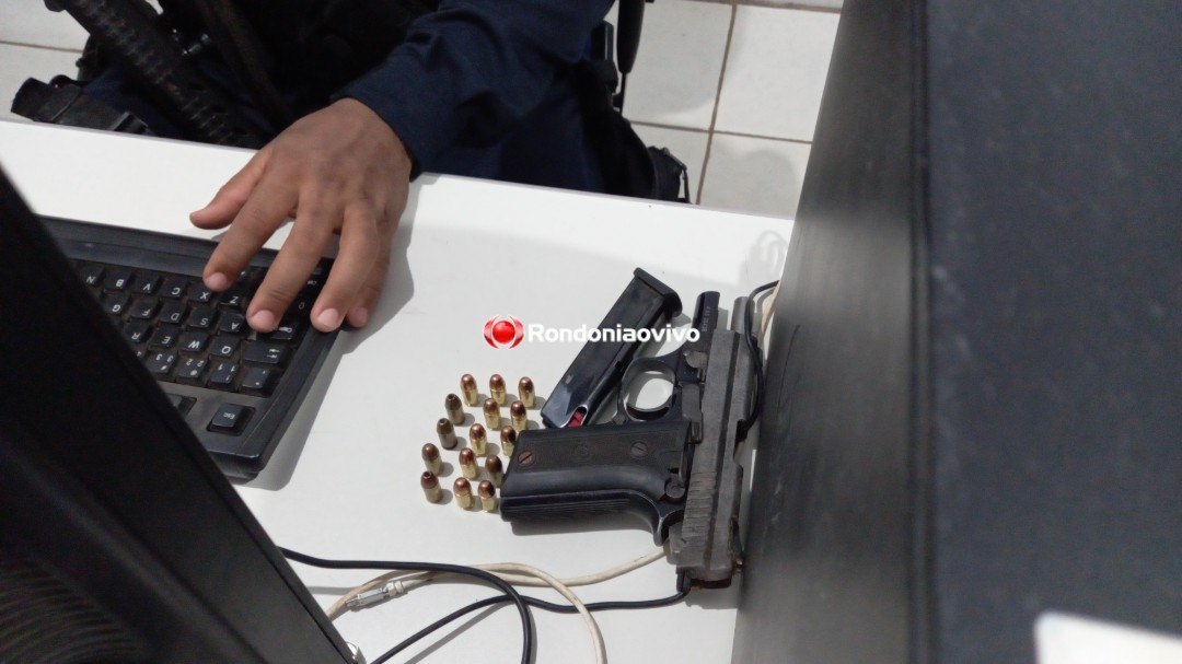 CAIU: Homem é preso após furtar  pistola de vigilante em caminhão na capital