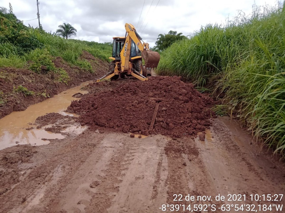 RESPOSTAS: Semagric age na Estrada do Belmont após reportagem do Rondoniaovivo