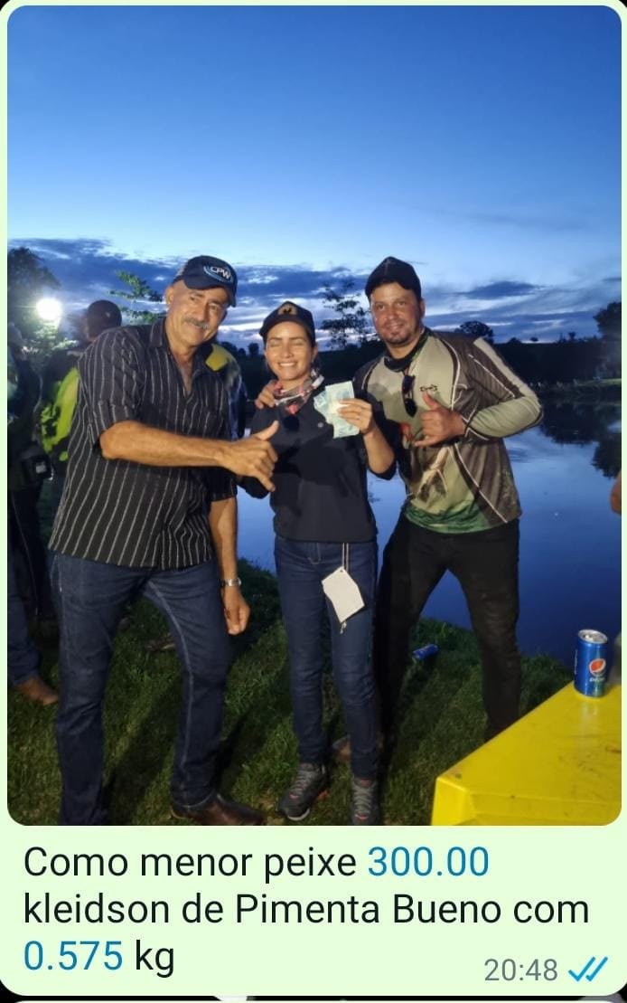 PREMIAÇÕES: Torneio de pesca esportiva acontece em Rondônia no domingo (28)