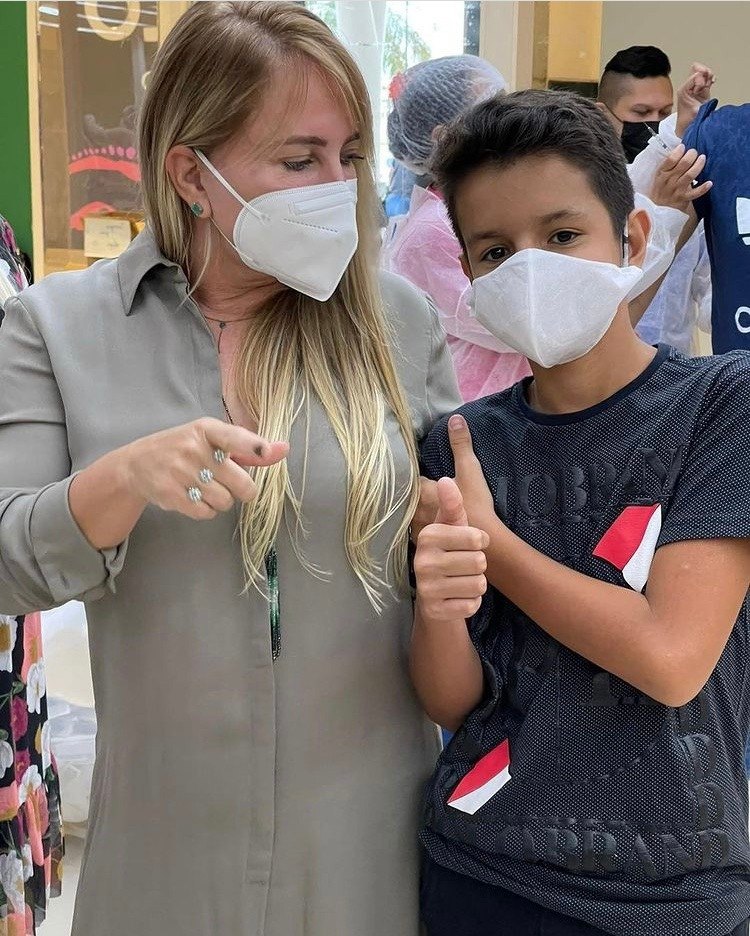 IMUNIZAÇÃO INFANTIL: Ieda Chaves incentiva pais a vacinar crianças contra COVID-19