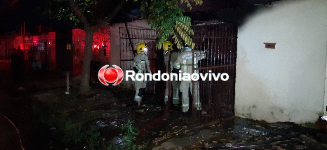 PEGOU FOGO: Vela esquecida acesa provoca destruição em residência 