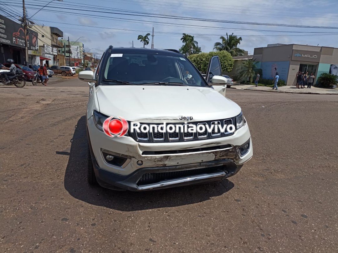 IMPRUDÊNCIA: Caminhonete capota após grave batida na Caúla em Porto Velho