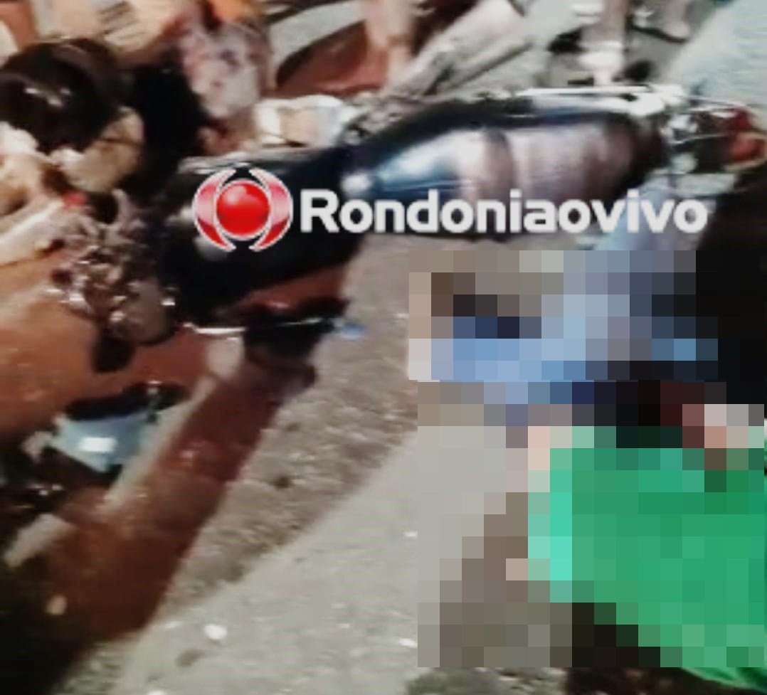 INVADIU: Casal fica em estado grave após acidente entre ônibus e moto