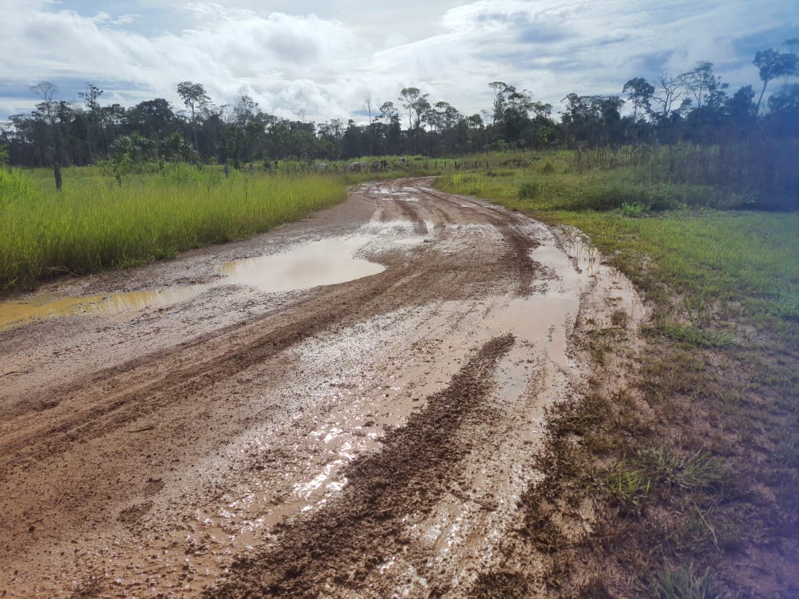 ATOLEIROS: Vicinais próximas ao presídio federal estão em péssimas condições