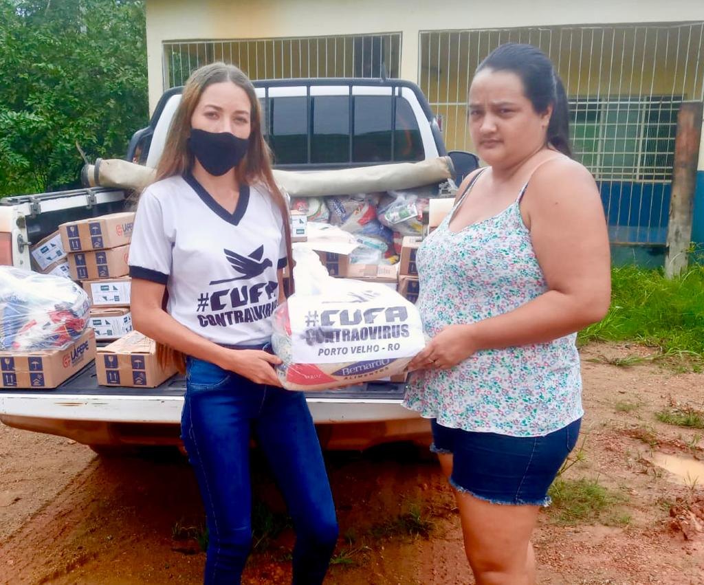 SOLIDARIEDADE: CUFA Rondônia recebe doação de 4,8 toneladas de alimentos