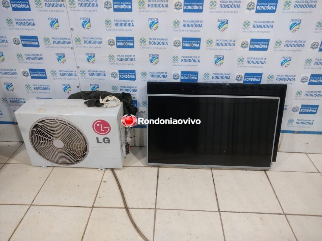 CERCO: PM faz buscas na mata e prende criminoso que realizou roubo em chácara