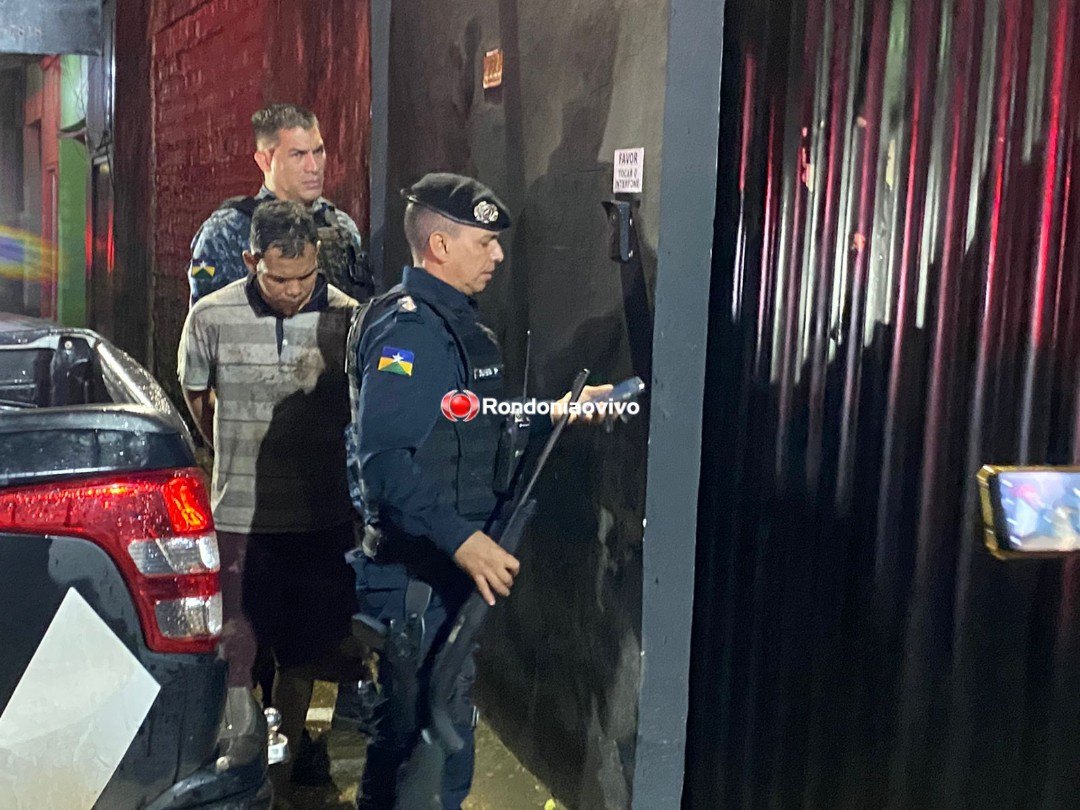 CERCO: PM faz buscas na mata e prende criminoso que realizou roubo em chácara