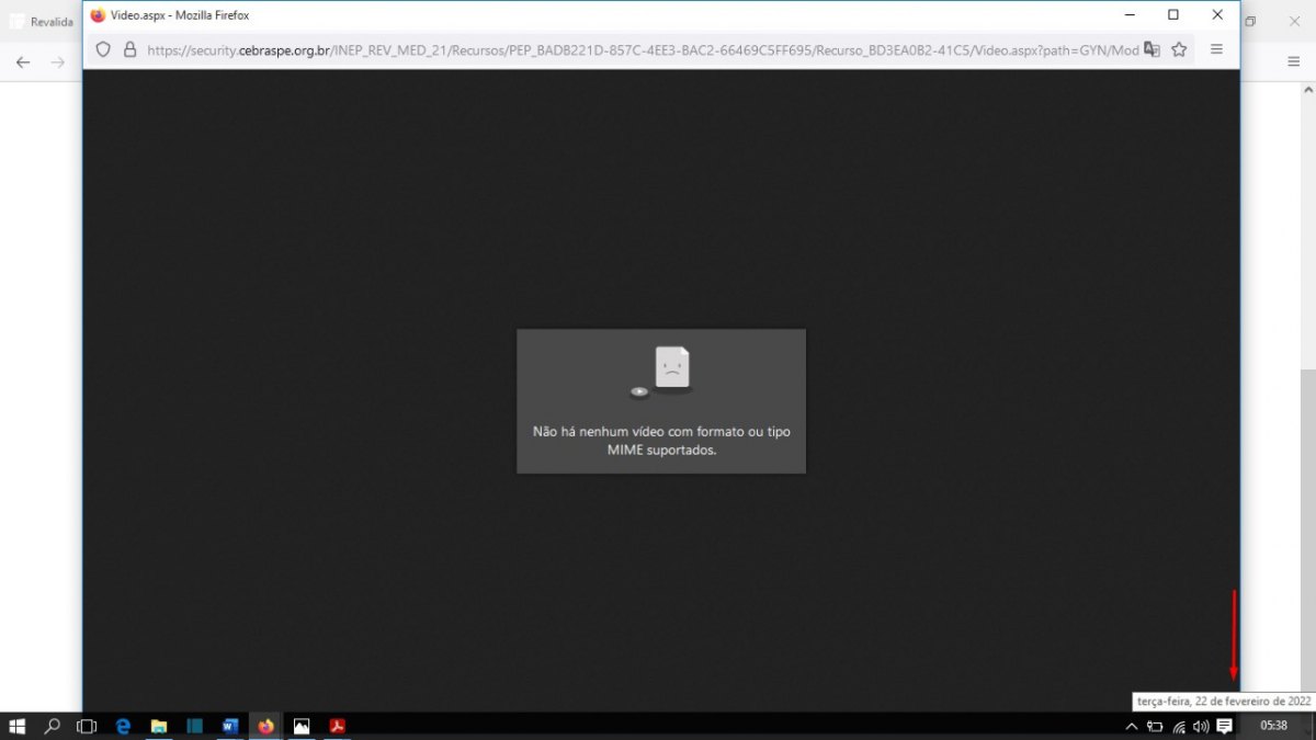 TRAVADO: Candidatos reclamam de acesso ao sistema do Revalida