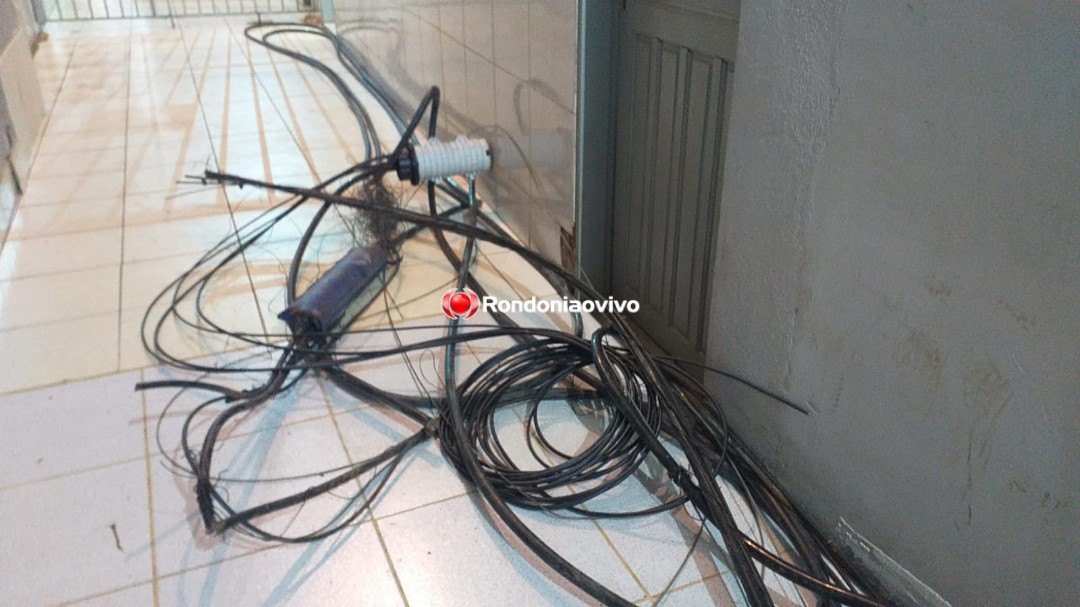 OUSADIA: PM prende ladrões que furtaram vários metros de cabos de empresa de telefonia