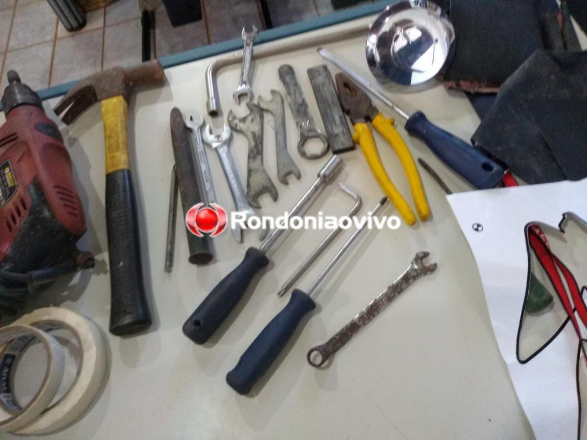 DESMANCHE: Polícia Civil localiza residência de adulteração e clonagem de motocicletas