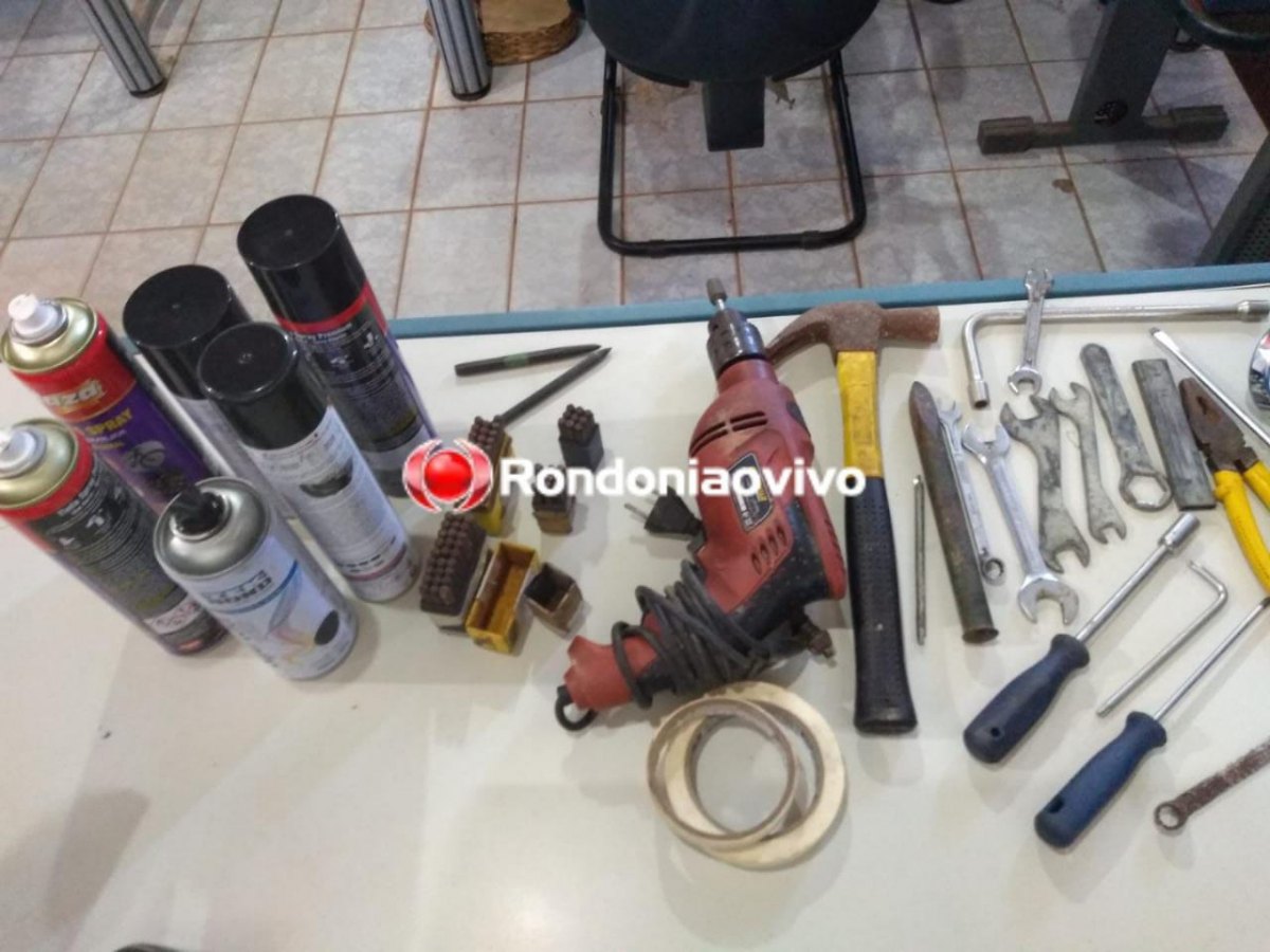 DESMANCHE: Polícia Civil localiza residência de adulteração e clonagem de motocicletas