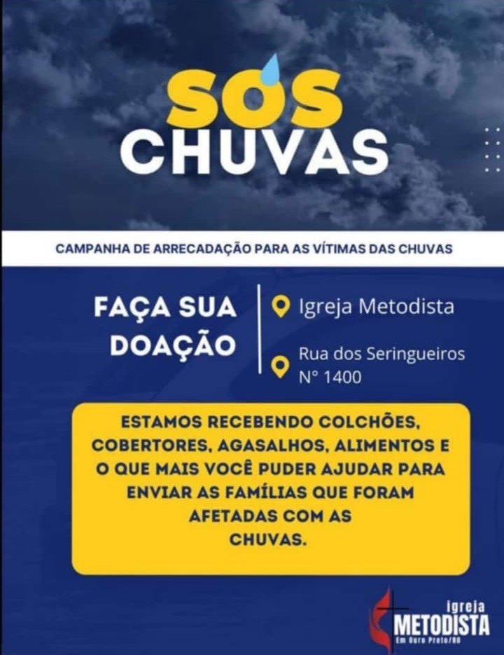 AGUACEIRO: Ouro Preto está embaixo d’água após fortes chuvas