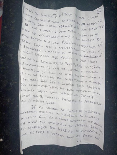 PEDIDO: Jornalista diz: 'O que aconteceu comigo, pode acontecer com você''