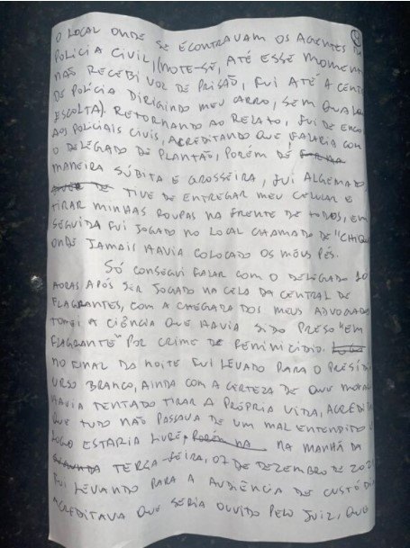 PEDIDO: Jornalista diz: 'O que aconteceu comigo, pode acontecer com você''