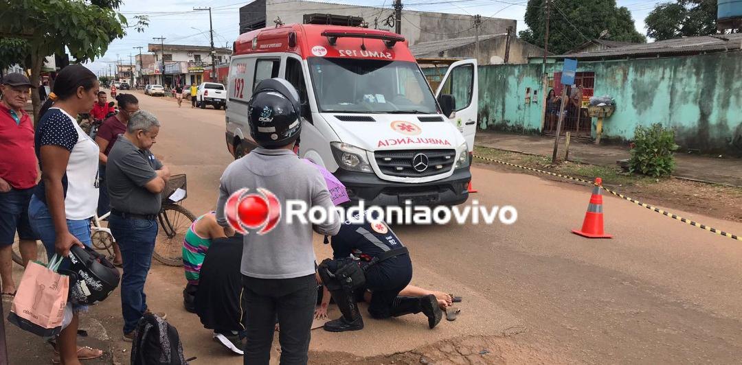 GRAVE ACIDENTE: Idoso e mulher ficam feridos e população denuncia demora no resgate